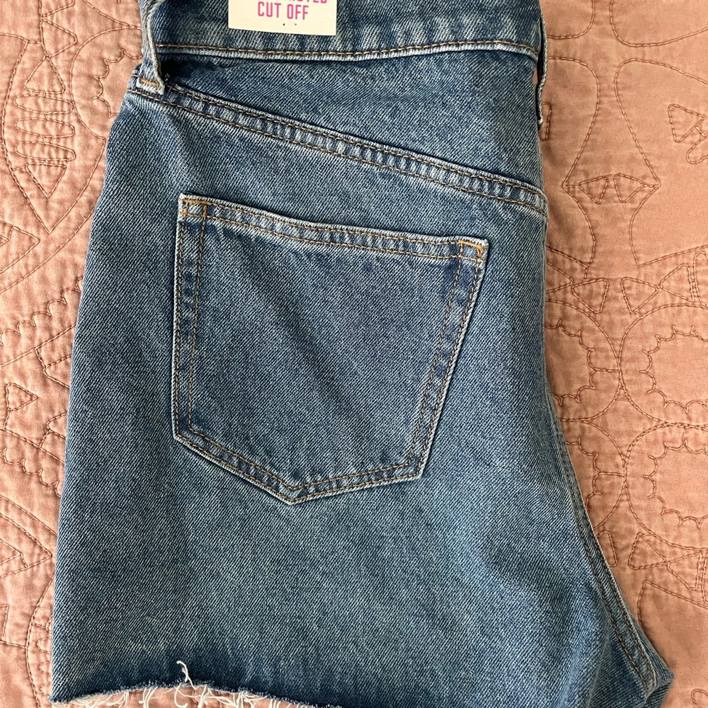 PINK Victoria's Secret Blue Jean shorts